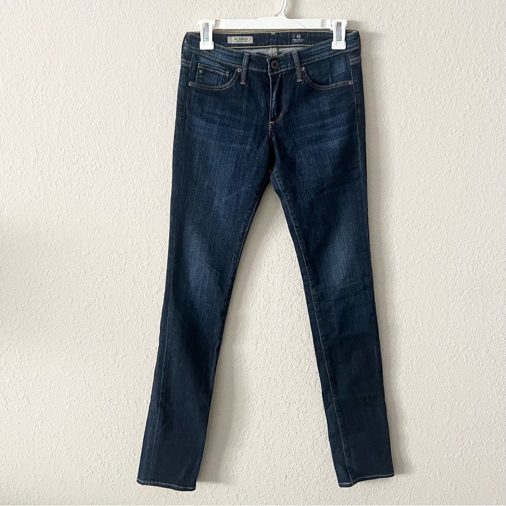 AG Adriano Goldschmied The Aubrey Skinny Straight Blue Jeans Size 26R